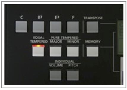 Yamaha Harmony Director HD200 Tempered tuning
